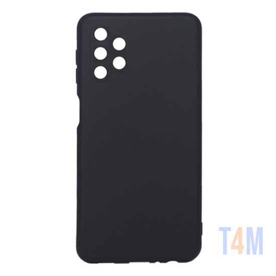 Capa de Silicone com Moldura de Câmera para Samsung Galaxy A32 5g Preta